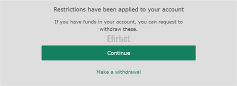 why do i have restrictions on my bet365 account